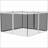 Filet de remplacement en filet de remplacement 10 pi x 12 pi Outsunny