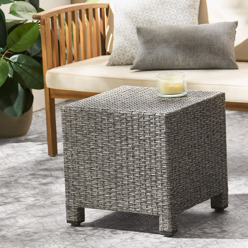 Table d'appoint PUERTA, Gris clair