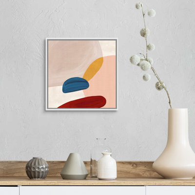 Reproduction d’art sur toile, "Pink Pebbles II" par Eva watts