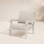 Fauteuil de patio à assise profonde Verlyn