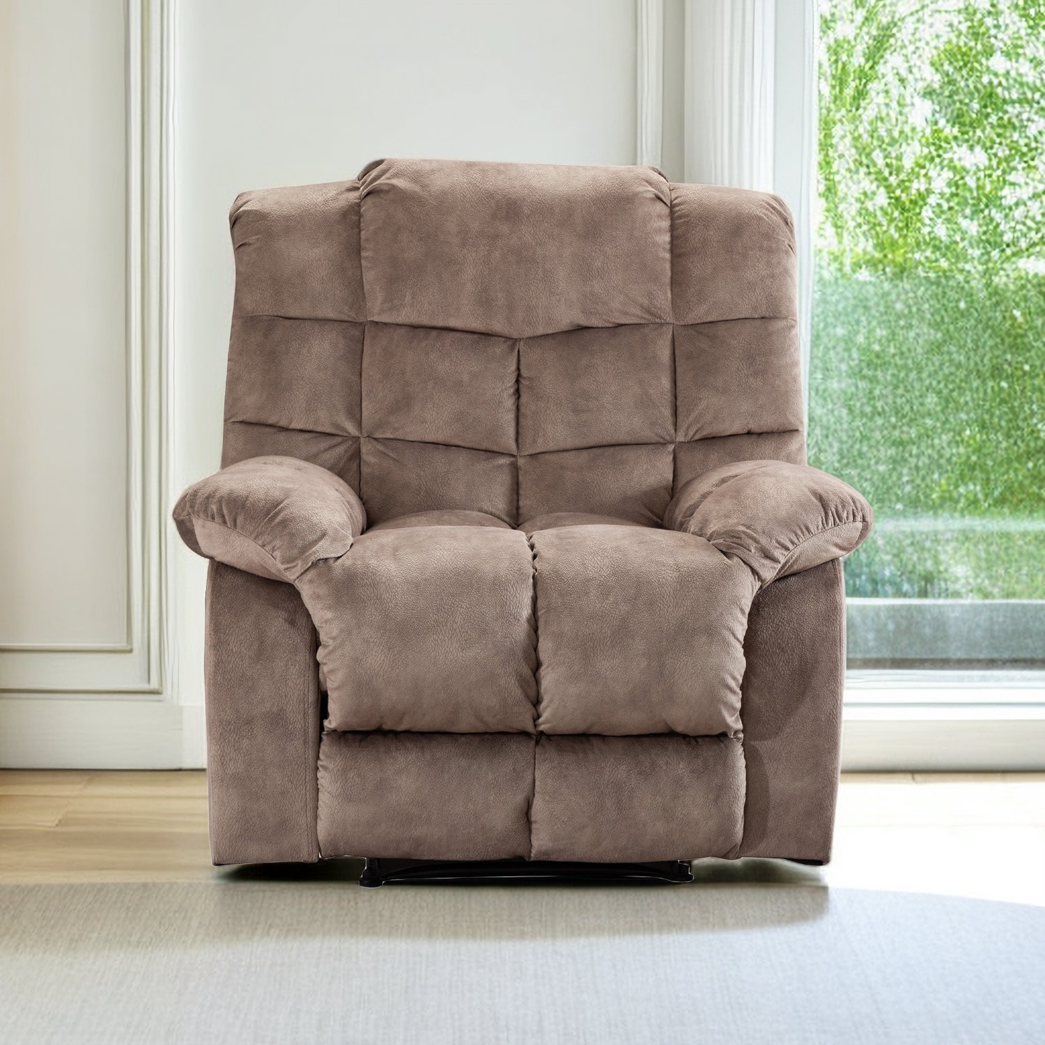 Latitude Run® 3701 Wide Velvet Lift Assist Standard Recliner Wayfair 4391