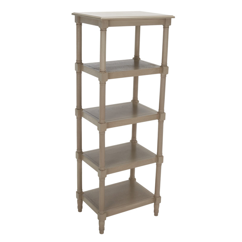 Bibliothèque standard 19,75 "Essense, Beige, (5 tablettes) H 53,5 po x l 19,75 po x P 15,1 po