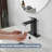 Single-handle Bathroom Faucet with Drain Assembly-94166614