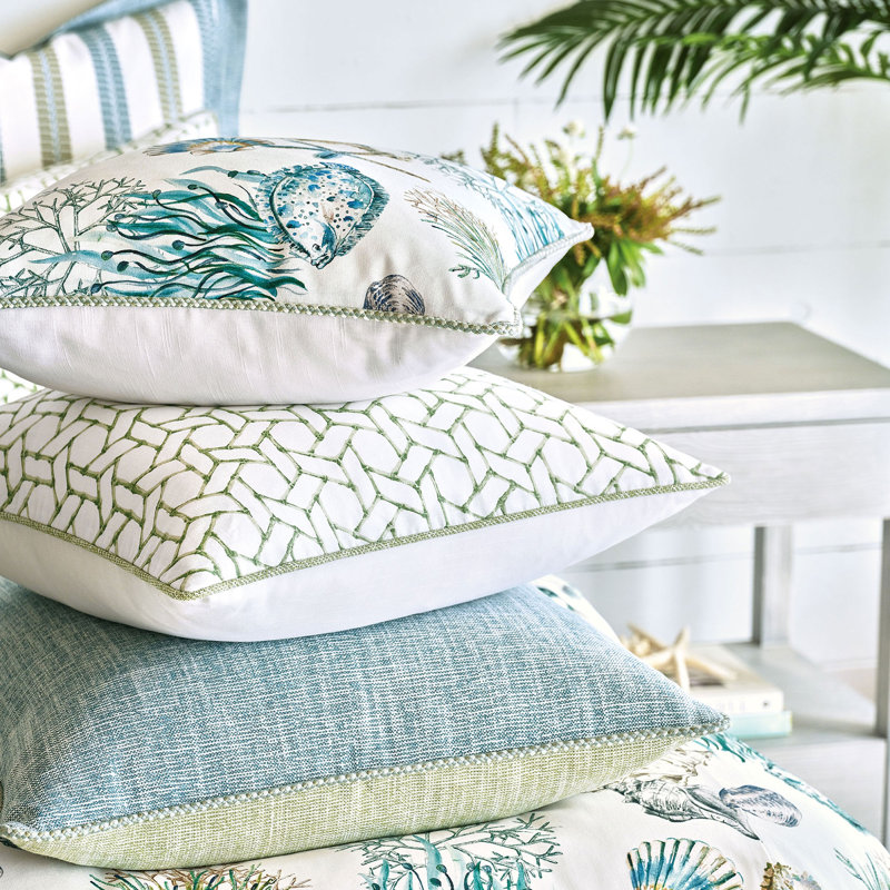 Grenada Linen Square Pillow Cover & Insert