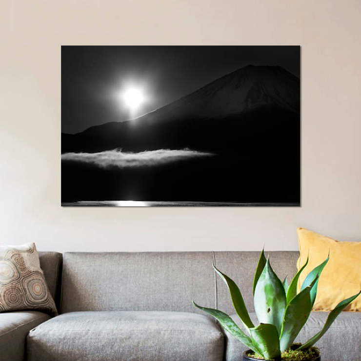 «Light and Darkness», impression sur toile, H 12 po x l 18 po x P 1,5 po, Toile tendue, Pas de tapis