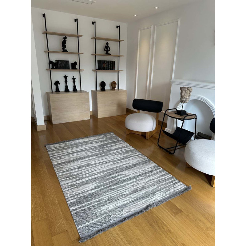 Tapis rectangulaire Tilina, Rectangle 2 pi 7 po x 5 pi 11 po