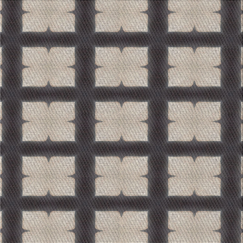 Tapis ivoire Ayah, Carré 6 pi