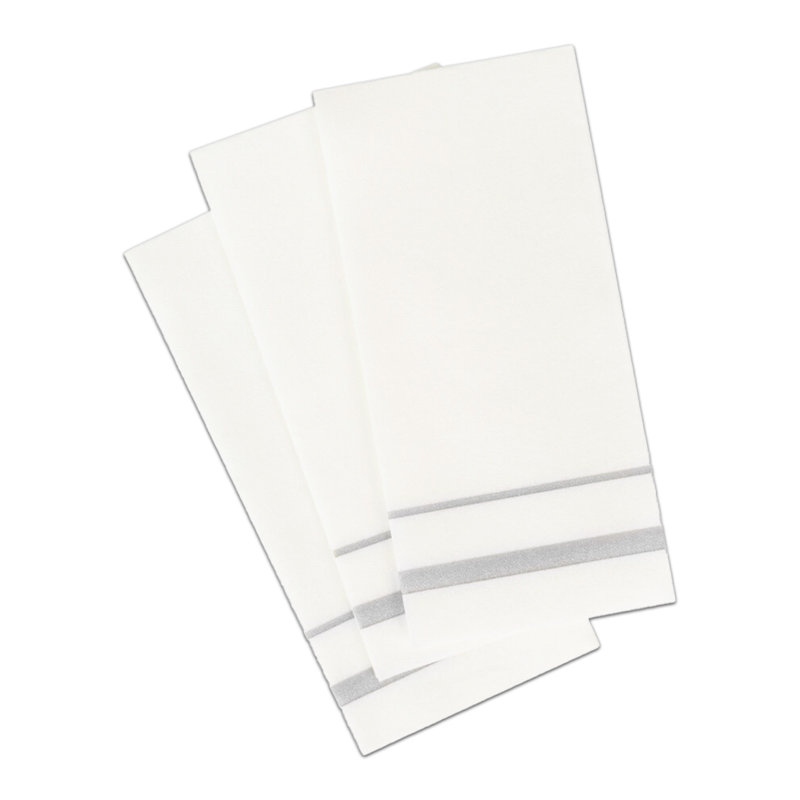 Serviettes jetables en papier pour 60 personnes