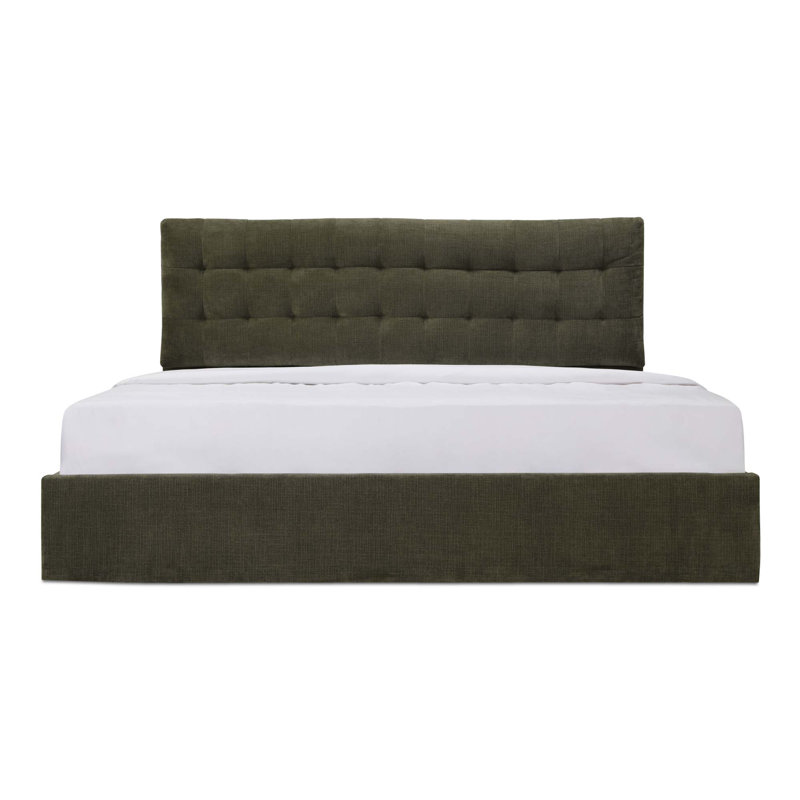 Sebastion Storage Bed, King, Green