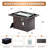 Watchet Outdoor Wicker Fire Pit Table, 60,000 BTU Rectangular Propane Fire Pit, Natural Gas Convertible Fireplace-1415328923