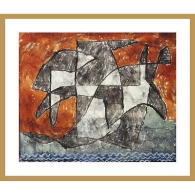 «Lake Ghost» par Paul Klee, impression giclée sur cadre