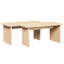 Coffee Table Solid pine wood Rustic Pine Furniture Living Room-28108558