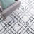 Peaks Geometric Ivory/Gray Area Rug-1740239933