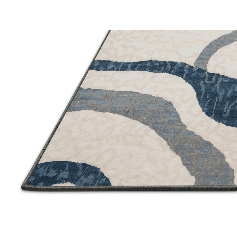 Tapis gris soyeux et moelleux, Tapis de couloir 2 pi x 4 pi