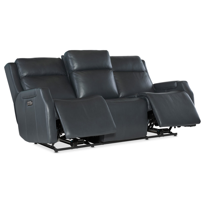 The Zero Gravity Power Sofa with Power Headrests and Lumbar, Gray