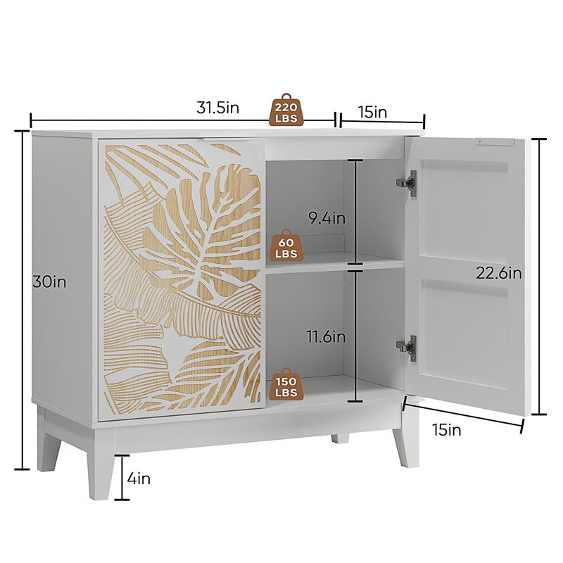 Buffet 31,5 pouces