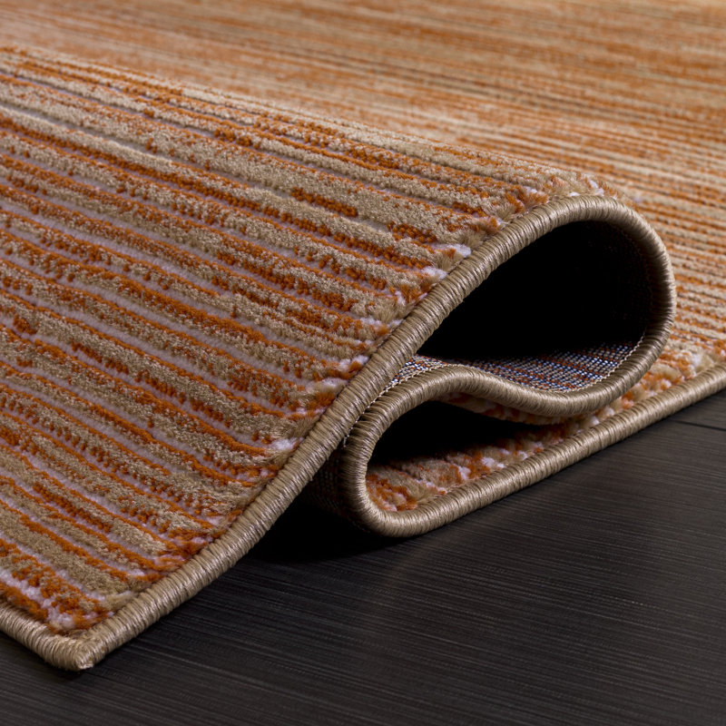 Ahir Performance Solid Color Rug, Rectangle 2' x 3'