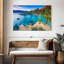 «Lake Tahoe Sand Harbor Scene», reproduction sur toile-1020173216