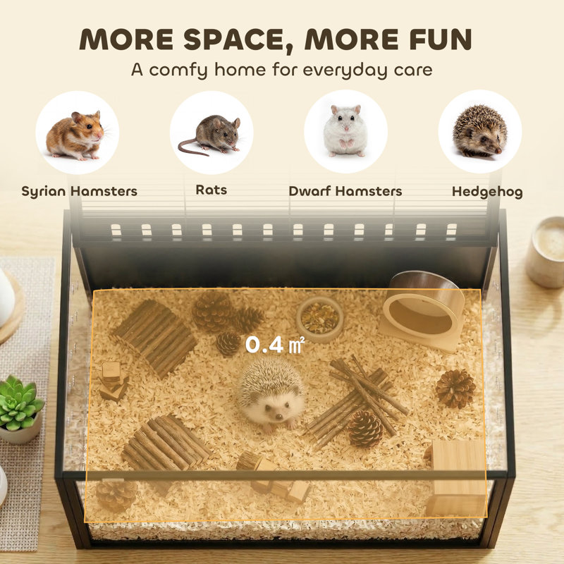 Cage à hamster 31,9 "L