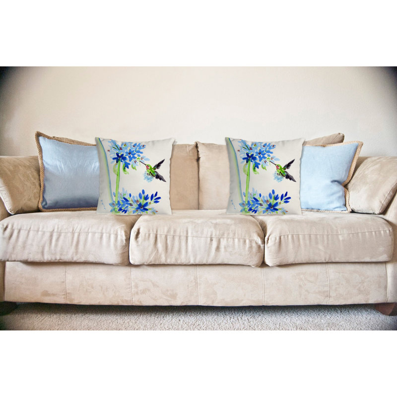  Coussin décoratif intérieur / extérieur bleu Egret