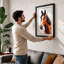 Noble Steed Modern - Framed Print-1359834801-1359834800