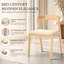 Chaise de salle à manger rembourrée avec dossier incurvé 19,1 po Avia-792407187-792407190