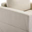 Canapé modulaire moderne à 2 places modulaire, coussin de siège et de dossier amovible et lavable, housse en tissu de lin-223048459