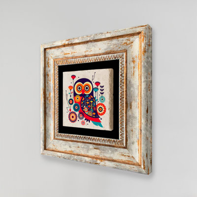 Peinture décorative encadrée