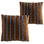 Fajas Handwoven Sash Decorative Pillows By Andean