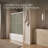 Revel 59.63'' x 62'' Double Sliding Bath Door with CleanCoat Technology-107148939-69281788
