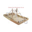 Centre d'activités 11,25 "Wood Bird Play Gym
