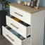 Cleverton Hallway Shoe Storage Bench With 4 Drawer Dresser Living or Bedroom Set-125588226