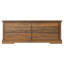 Table basse en bois rustique avec tiroirs-1697554120