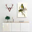 Barnards Parakeets by Elizabeth Gould - Wrapped Canvas-55363292