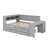 Daybed With Storage Shelves,Drawers,Trundle-223984326