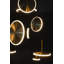 Luminaire suspendu rond en laiton filé-rond moderne-623619816-623619820