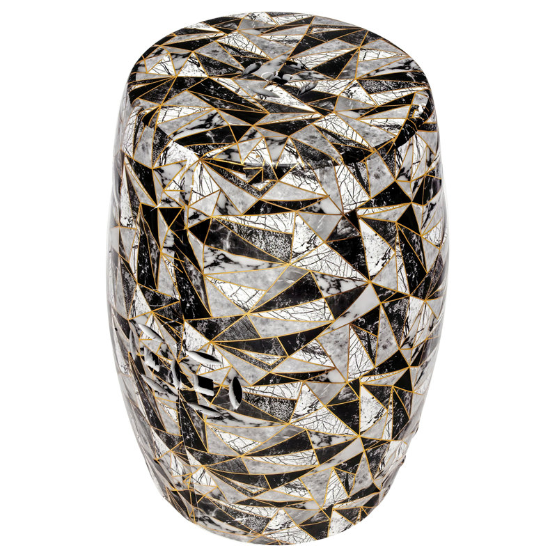 Tabouret de jardin Moquillaza, Gris