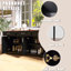 Buffet Farmhouse avec 4 portes et 3 tiroirs-283360434