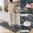 Tropical Leaf Non-Slip Washable Kitchen Mats