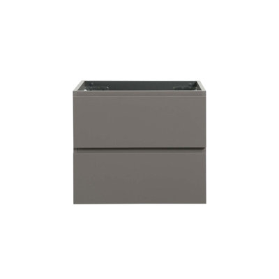 Armoire murale sans lavabo, avec deux tiroirs, pré-assemblée