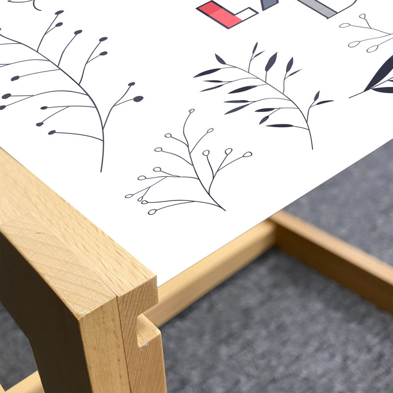 Sharon Sled Coffee Table, 40cm H x 91cm W x 62cm D