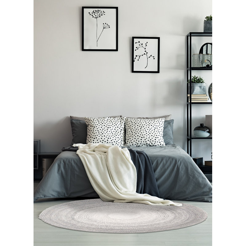 Sienna Grey Rug 4'0" x 4'0"