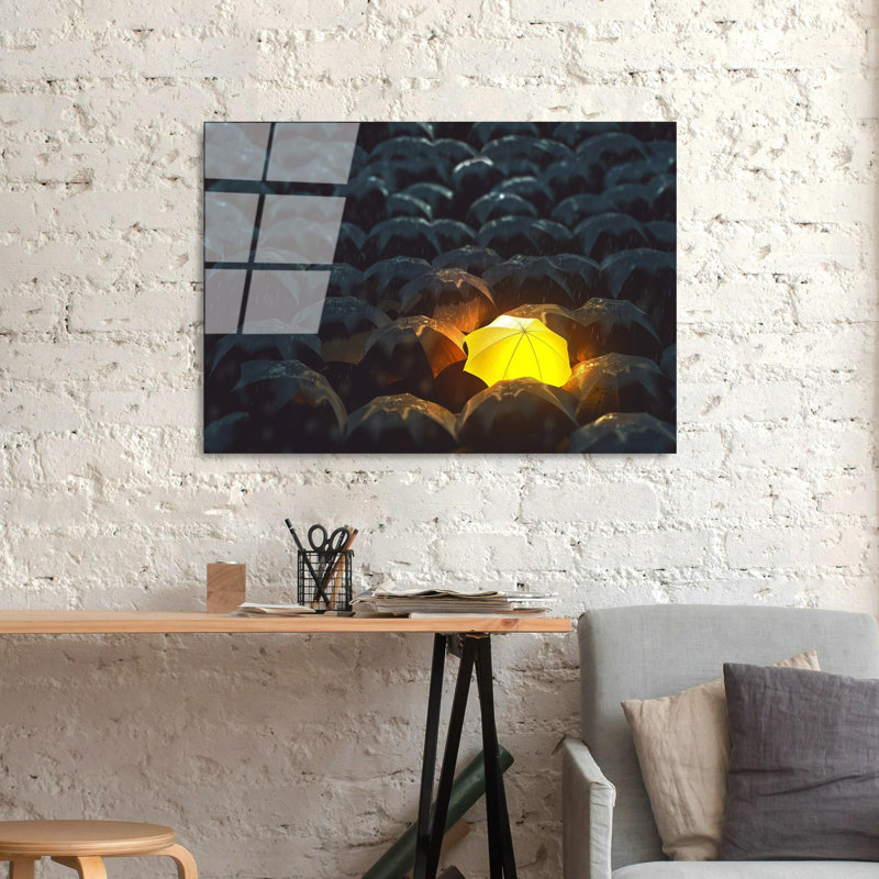 Elegant Decorative Tempered Glass Painting, 19.7 x 27.6 Inches | 100% Tempered Glass, Thickness: 0.16 Inches | Perfect for Home Decor, Living Room, and Office | Stunning Art Piece with Modern Aesthetic