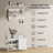 Hall Tree, Coat Rack with 17 Hooks & 2 Drawers, 6 in 1 Design Entryway Bench, Shoe Rack Hanging Rod