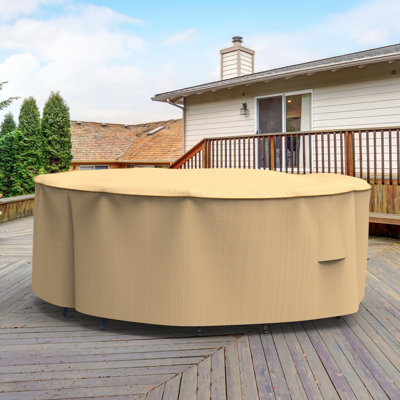 Housse pour ensemble de table et chaises d'extérieur Eduardo