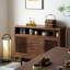 Buffets de chambre à coucher grande capacité en bois massif rétro-112298198