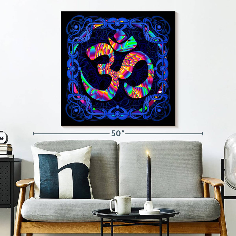 Adella Psychedelic Om Symbol