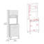 Mamilla 40.5'' Wide Kitchen Island-1329449870