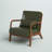 Bradley Faux Leather Armchair-2038384855