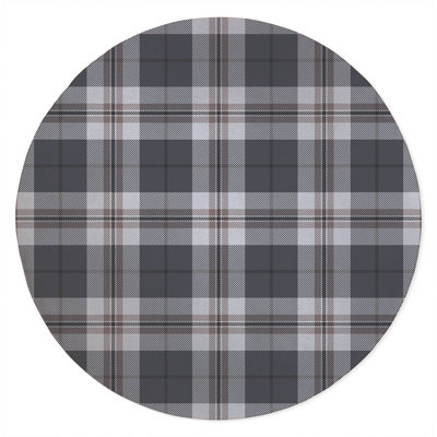 Tartan Block Non-Slip Outdoor Rug